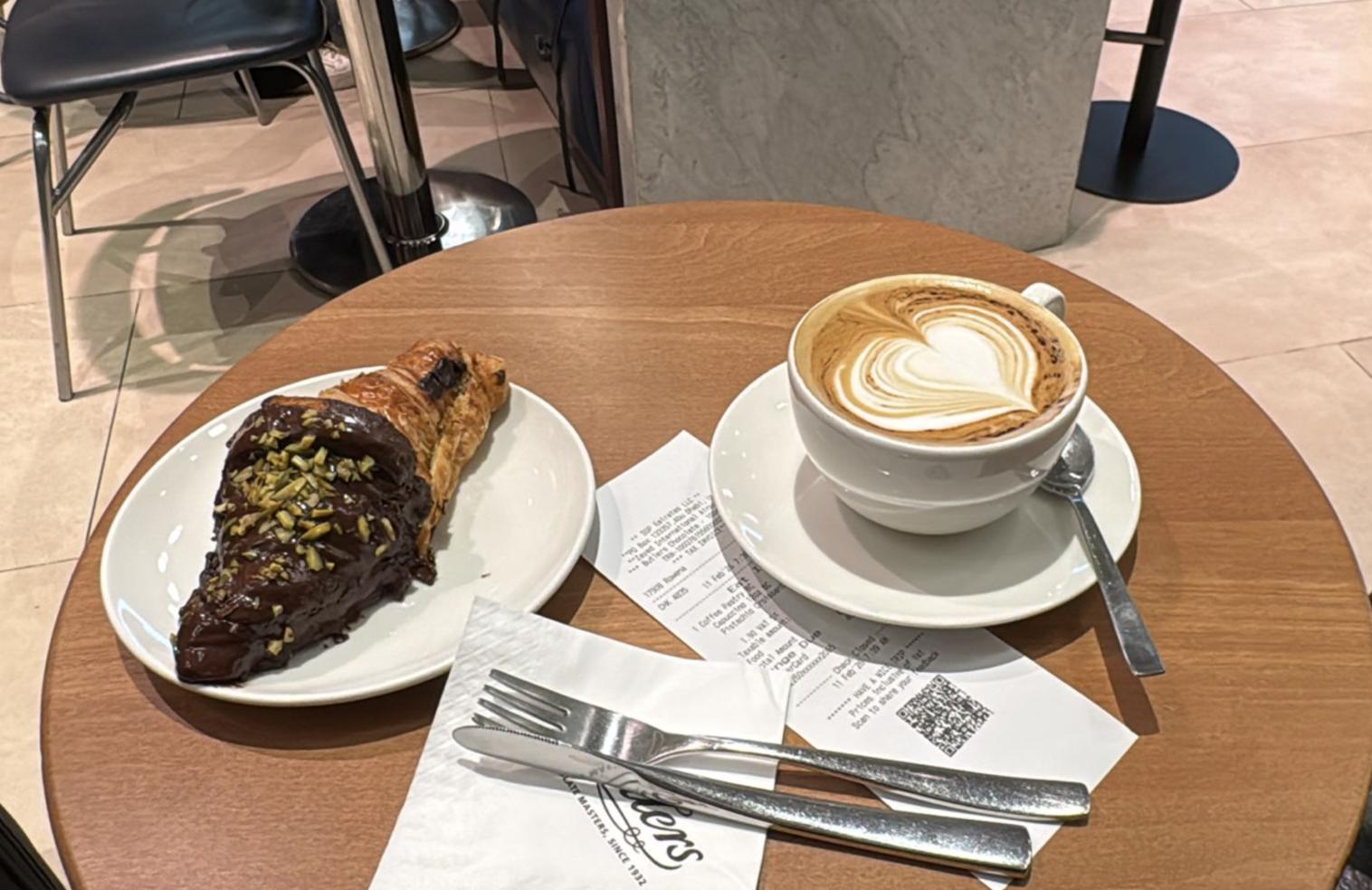 AbuDhabi cafe pre-Oman trip in 2026